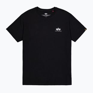 Alpha Industries Basic Small Logo T-shirt uomo nero