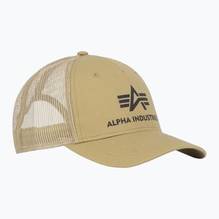 Cappello da baseball Alpha Industries Basic Trucker sabbia da uomo