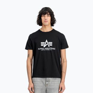 T-shirt Alpha Industries Basic da uomo (2 pezzi) nero