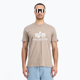 Maglietta Alpha Industries Basic vintage sand da uomo