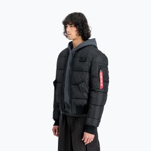 Uomo Alpha Industries MA-1 Puffer Bomber nero