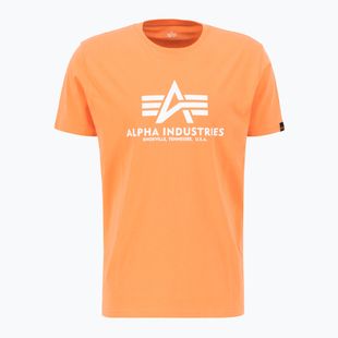 Maglietta Alpha Industries Basic tangerine da uomo
