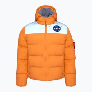 Giacca Alpha Industries HP NASA da uomo color mandarino