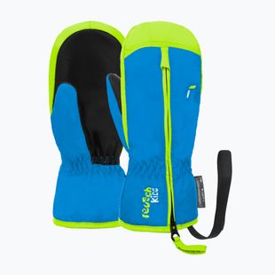 Guanti da sci per bambini Reusch Ben Mitten brilliant blue/safety yel