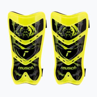 Reusch Shinguard Attrakt Lite parastinchi di sicurezza giallo/nero