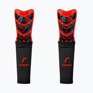 Parastinchi Reusch Shinguard Attrakt Supreme rosso brillante/nero