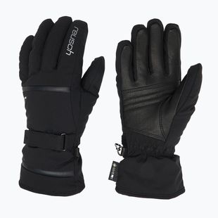 Guanto da sci da donna Reusch Alison Gore-Tex nero/argento