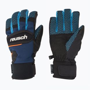 Guanto da sci Reusch Dragon R-Tex XT dress blu/arancio popsicl