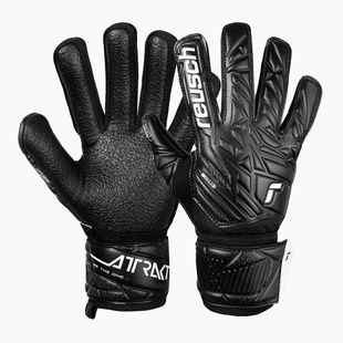 Guanti da portiere per bambini Reusch Attrakt Resist Junior nero