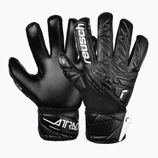 Guanti da portiere per bambini Reusch Attrakt Infinity Junior nero