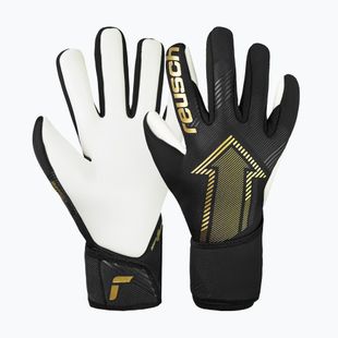 Guanti da portiere Reusch Fastgrip Silver nero/oro
