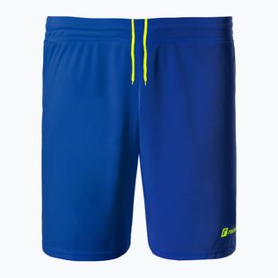 Pantaloncini da calcio Reusch Match Short blu brillante/giallo sicurezza