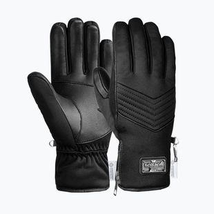 Guanti da sci da donna Reusch Daisy Windstopper black