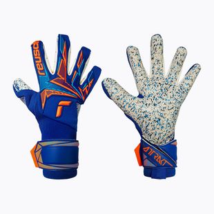 Guanti da portiere Reusch Attrakt Freegel Fusion Goaliator sharp blue/shocking orange