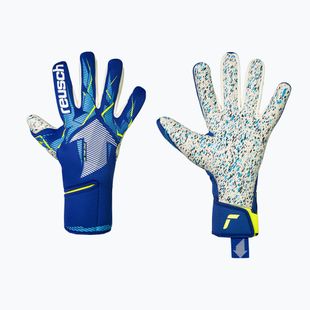 Guanti da portiere Reusch Fastgrip Fusion sharp blue/white