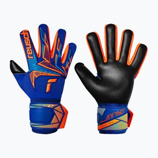 Guanti da portiere Reusch Attrakt Freegel Duo NC sharp blue/shocking orange/black