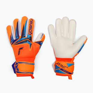Guanti da portiere Reusch Attrakt Advance shocking orange/blue