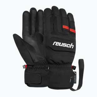 Guanti da sci Reusch Speedster R_Tex XT black/fire red