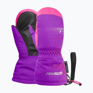 Guanti da sci per bambini Reusch Maxi R-Tex XT Mitten cactus flower/pink glo