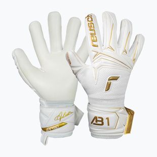 Guanti da portiere Reusch Unai World Champion white/gold