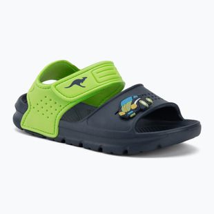 Sandali bambini Kangaroos KangaSwim II dark navy/lime