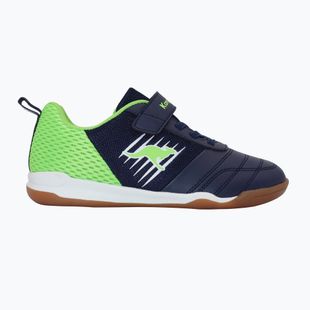 Scarpe per bambini KangaROOS K5-Super Court EV dark navy/lime