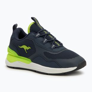 KangaROOS KD-Road scarpe da bambino dark navy/lime