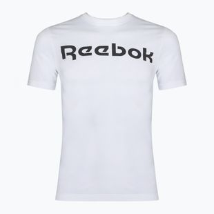 Uomo Reebok Gs Linear Read Tee bianco