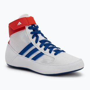 adidas Havoc bambini wrestling scarpe bianco blu rosso