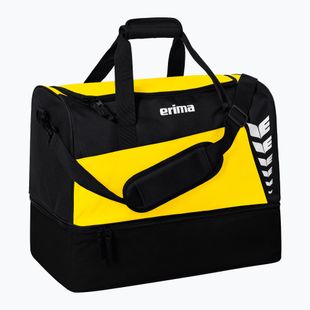 Borsa sportiva ERIMA Six Wings con scomparto inferiore 60 l yellow/black
