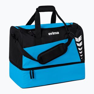 Borsa sportiva ERIMA Six Wings Sports Bag With Bottom Compartment 35 l curacao/black