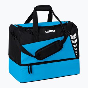 Borsa sportiva ERIMA Six Wings Sports Bag With Bottom Compartment 60 l curacao/black
