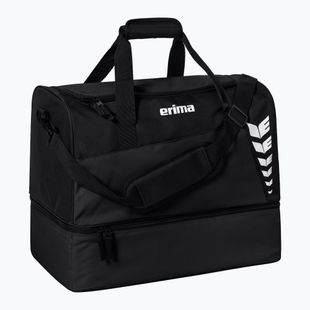 Borsa sportiva ERIMA Six Wings Sports Bag With Bottom Compartment 60 l black