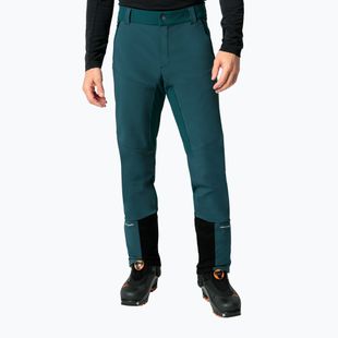 Pantaloni softshell da uomo VAUDE Larice IV verde germano