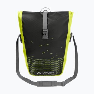 VAUDE Aqua Back Print Single 24 l nero/verde brillante borse da bicicletta per portapacchi