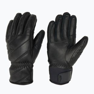 Guanti da sci da donna ZIENER Kuma Aquashield nero