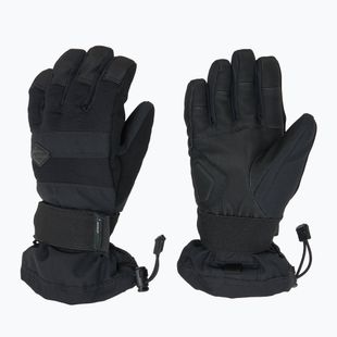 Guanti da snowboard per bambini ZIENER Manu Aquashield nero
