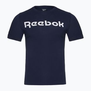 Maglietta Reebok Gs Linear Read Tee vecnav/bianco Uomo