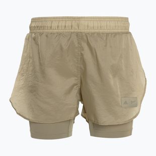 Pantaloncini da donna adidas Parley Mission Kit Run For The Oceans verde orbita