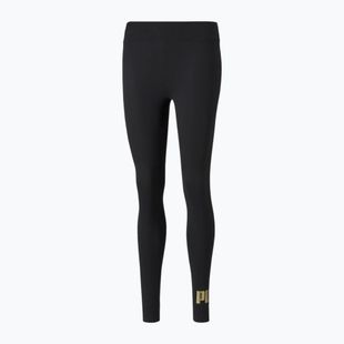 Leggings donna PUMA ESS+ Metallic puma nero
