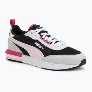 PUMA R22 scarpe da uomo puma nero / rosa gesso / puma bianco
