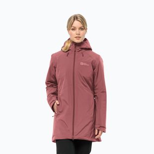 Jack Wolfskin giacca invernale da donna Heidelstein Ins rosso ocra