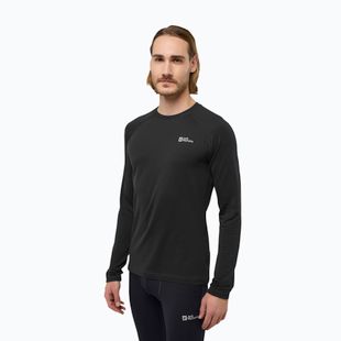 Maglia termica da uomo Jack Wolfskin Infinite Warm black