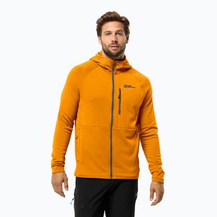 Jack Wolfskin Kolbenberg Uomo Felpa in pile con cappuccio Fz