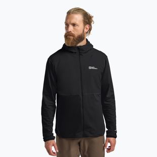 Jack Wolfskin Prelight Trail Hoody Uomo nero