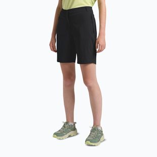 Pantaloncini da trekking Jack Wolfskin da donna Hikeout nero