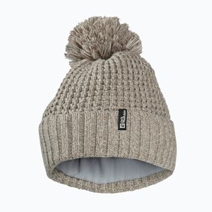 Cappello invernale da donna Jack Wolfskin Medley Knit Beanie lino