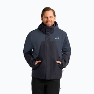 Giacca da sci da uomo Jack Wolfskin Flowline 2L Ins midnight sky
