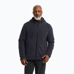 Felpa da trekking uomo Jack Wolfskin Stone Lite Hooded dark navy
