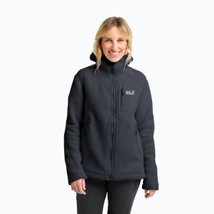 Pile da donna Jack Wolfskin Cradle Mountain Full Zip phantom